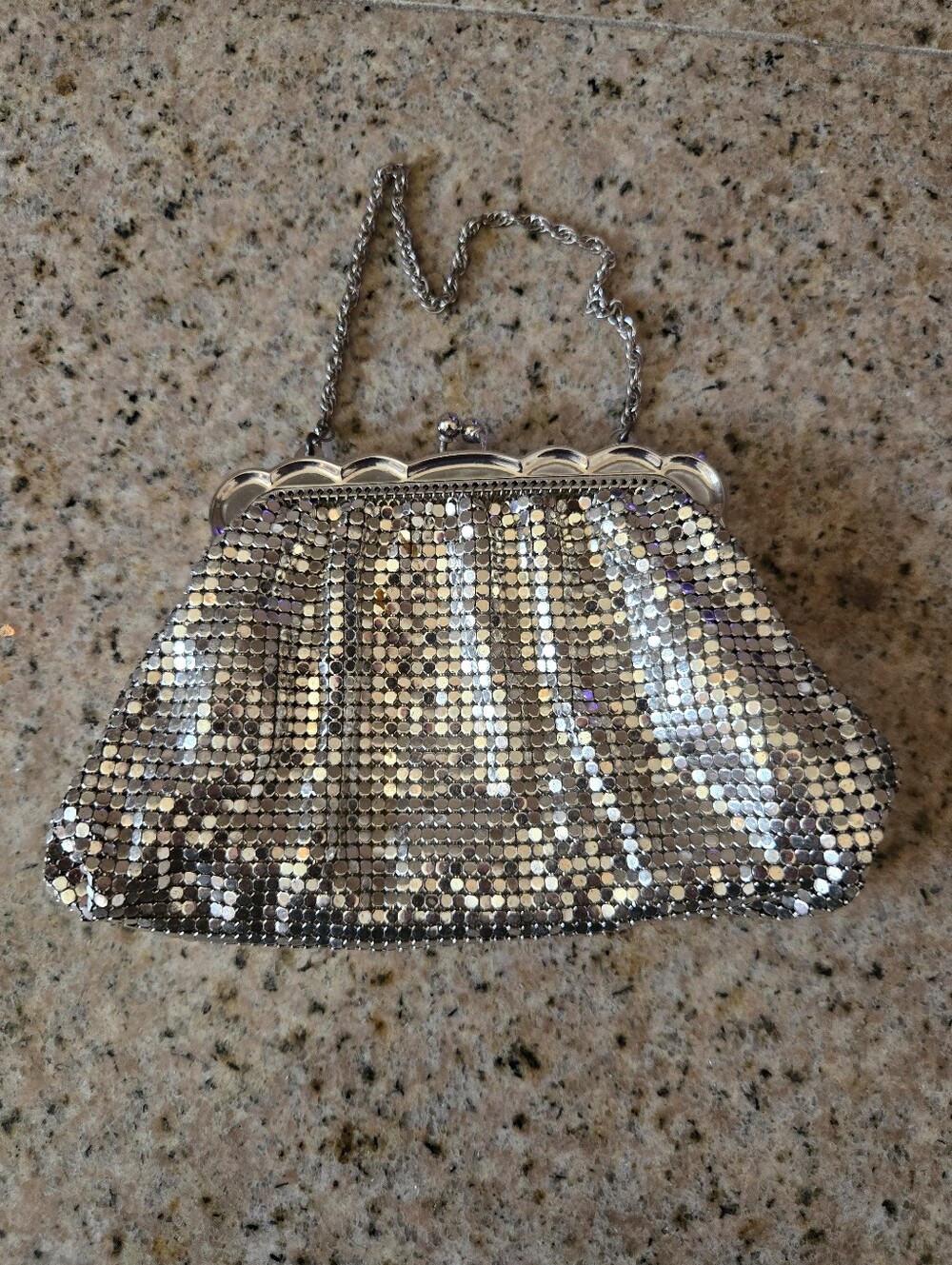 Vintage Whiting And Davis Evening Bag